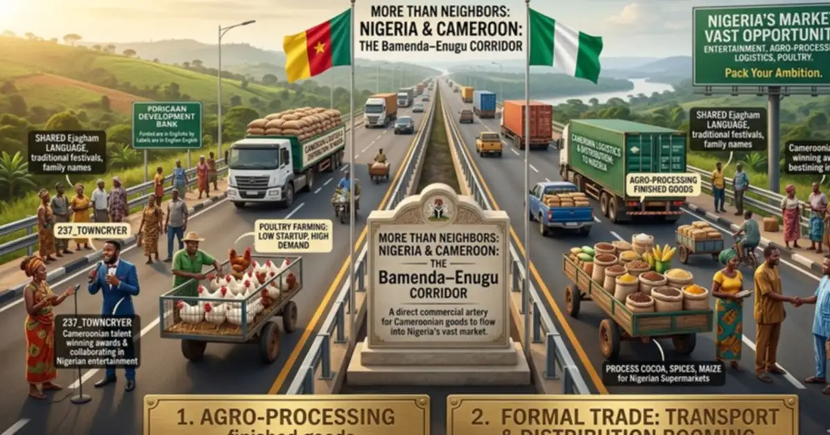 More Than Neighbors: Cameroonians  Finding Gold in Nigeria’s Market