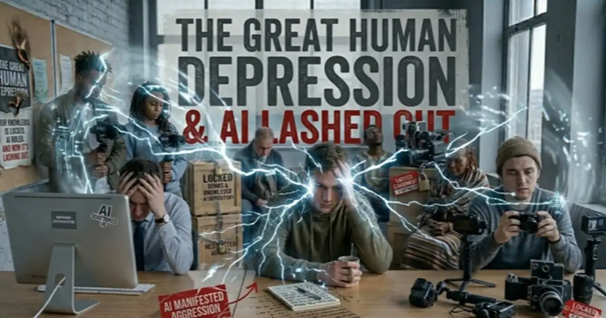The Great Human Depression: Trading Efforts  for Convenience